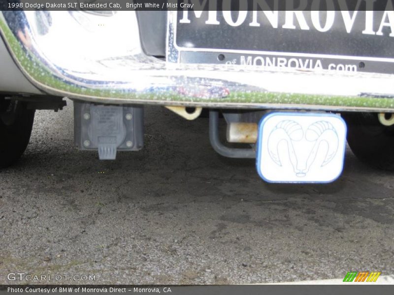 Bright White / Mist Gray 1998 Dodge Dakota SLT Extended Cab