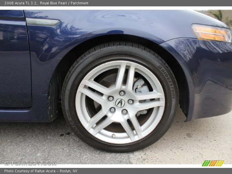 Royal Blue Pearl / Parchment 2008 Acura TL 3.2
