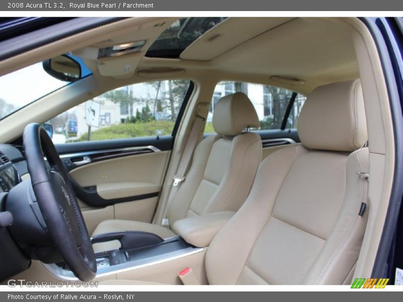 Royal Blue Pearl / Parchment 2008 Acura TL 3.2