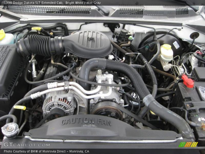  1998 Dakota SLT Extended Cab Engine - 5.2 Liter OHV 16-Valve V8