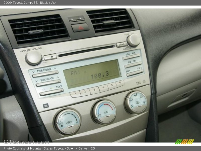 Black / Ash 2009 Toyota Camry SE