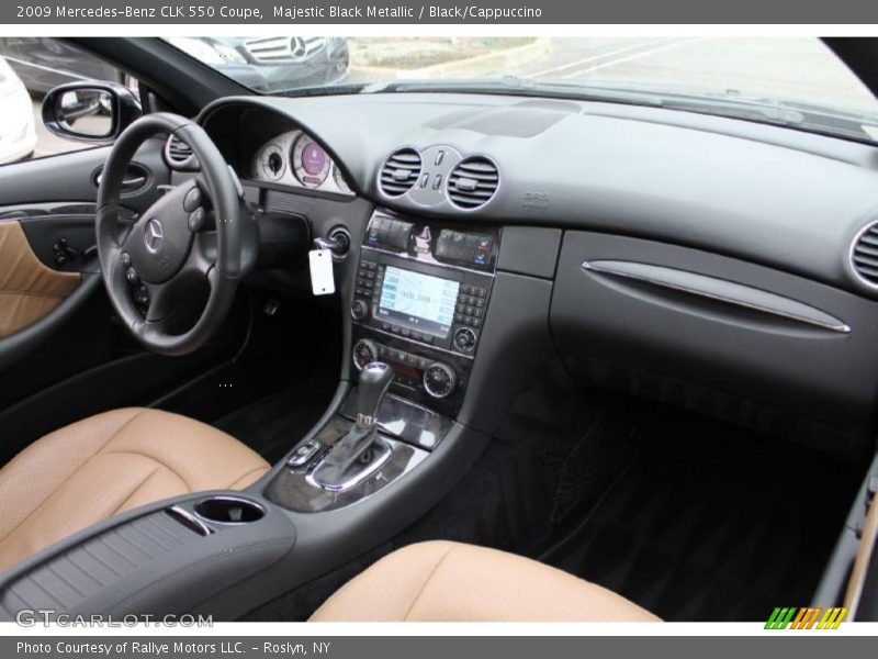  2009 CLK 550 Coupe Black/Cappuccino Interior