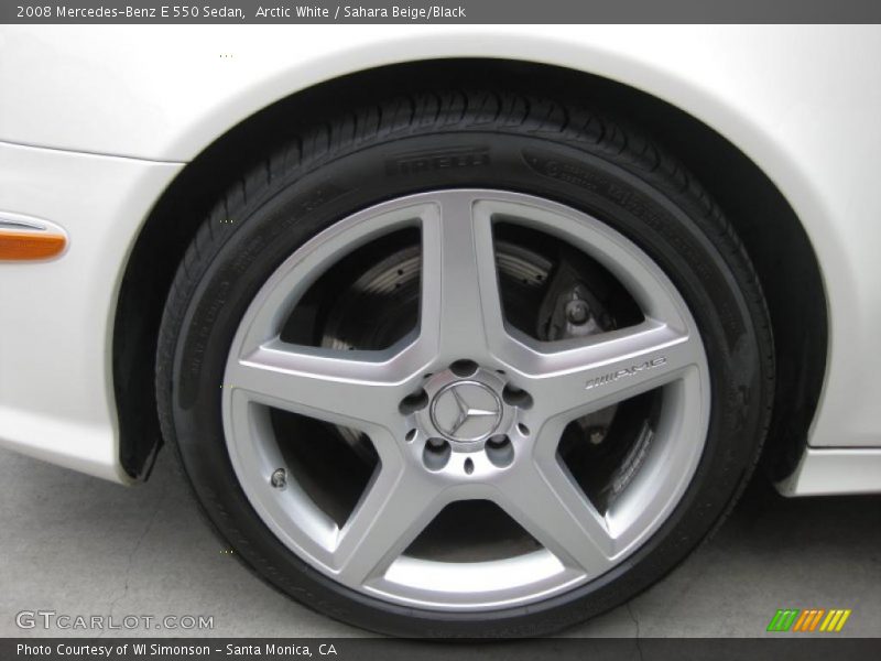  2008 E 550 Sedan Wheel