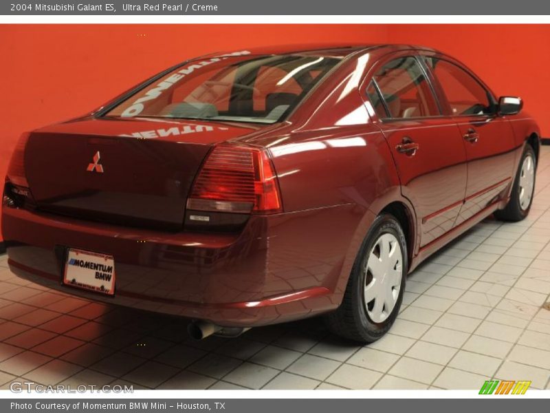 Ultra Red Pearl / Creme 2004 Mitsubishi Galant ES