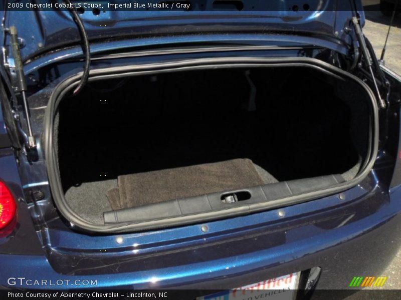 Imperial Blue Metallic / Gray 2009 Chevrolet Cobalt LS Coupe