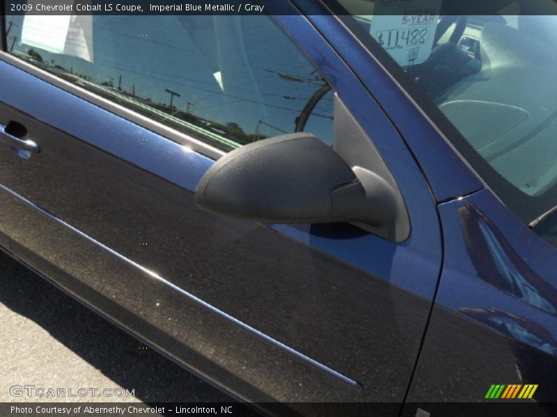 Imperial Blue Metallic / Gray 2009 Chevrolet Cobalt LS Coupe