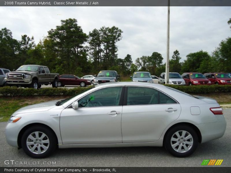 Classic Silver Metallic / Ash 2008 Toyota Camry Hybrid
