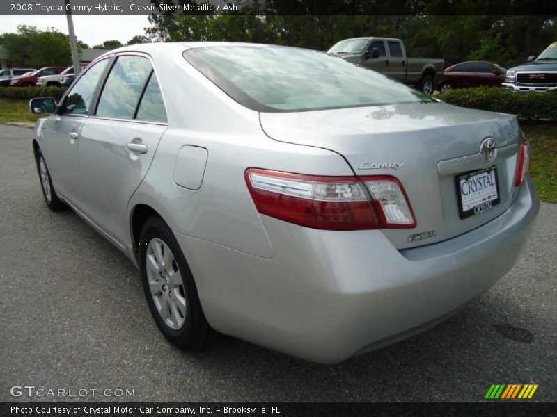 Classic Silver Metallic / Ash 2008 Toyota Camry Hybrid