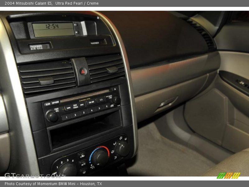 Ultra Red Pearl / Creme 2004 Mitsubishi Galant ES