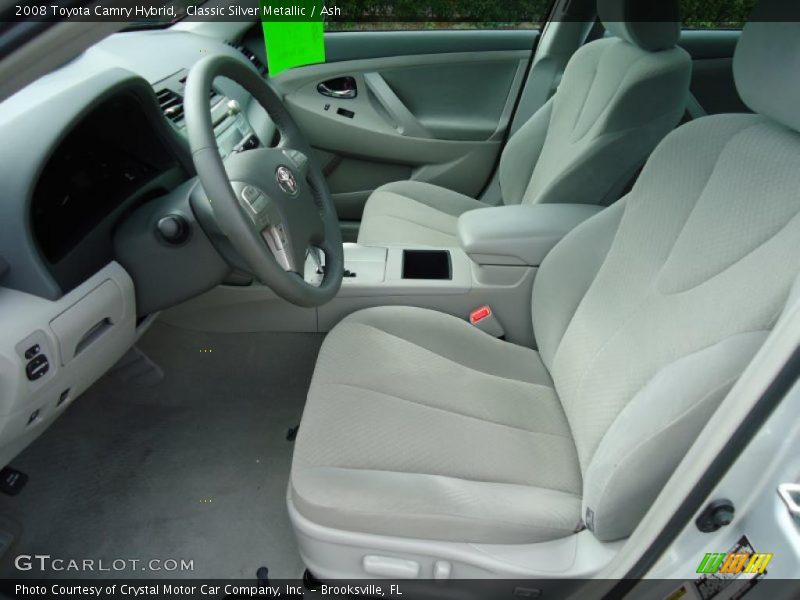 Classic Silver Metallic / Ash 2008 Toyota Camry Hybrid