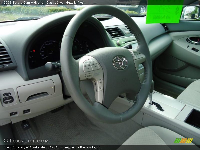 Classic Silver Metallic / Ash 2008 Toyota Camry Hybrid