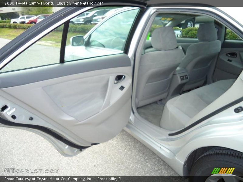 Classic Silver Metallic / Ash 2008 Toyota Camry Hybrid