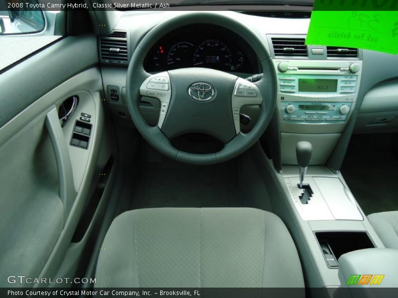 Classic Silver Metallic / Ash 2008 Toyota Camry Hybrid