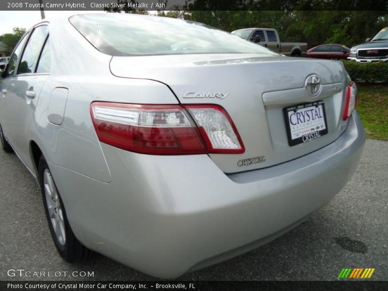 Classic Silver Metallic / Ash 2008 Toyota Camry Hybrid