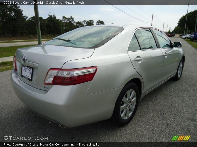 Classic Silver Metallic / Ash 2008 Toyota Camry Hybrid