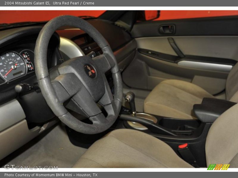 Ultra Red Pearl / Creme 2004 Mitsubishi Galant ES