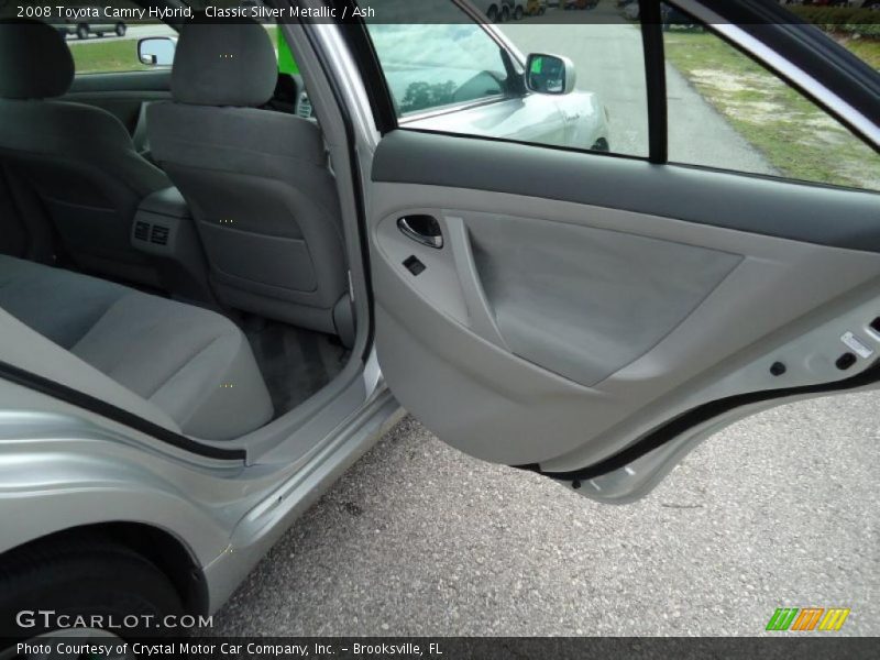 Classic Silver Metallic / Ash 2008 Toyota Camry Hybrid