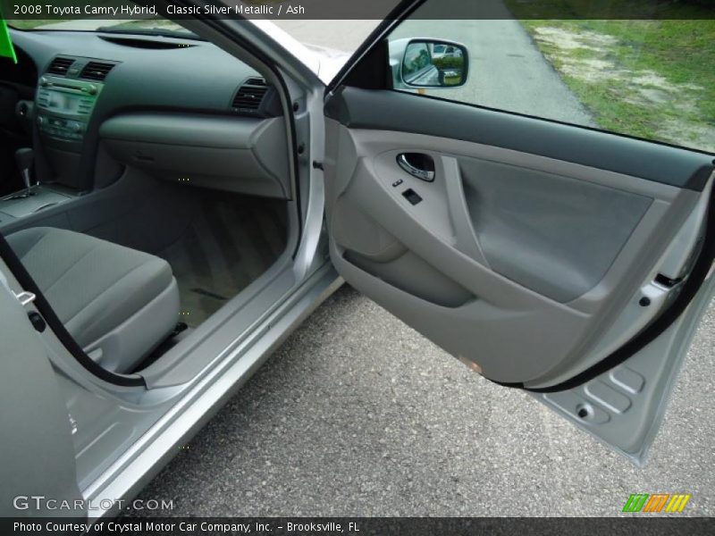 Classic Silver Metallic / Ash 2008 Toyota Camry Hybrid