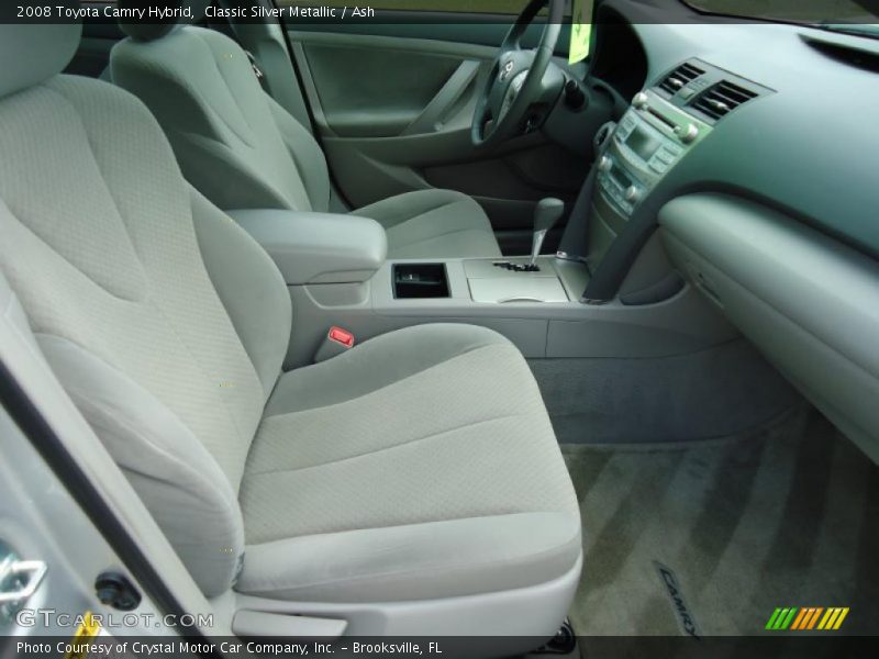 Classic Silver Metallic / Ash 2008 Toyota Camry Hybrid