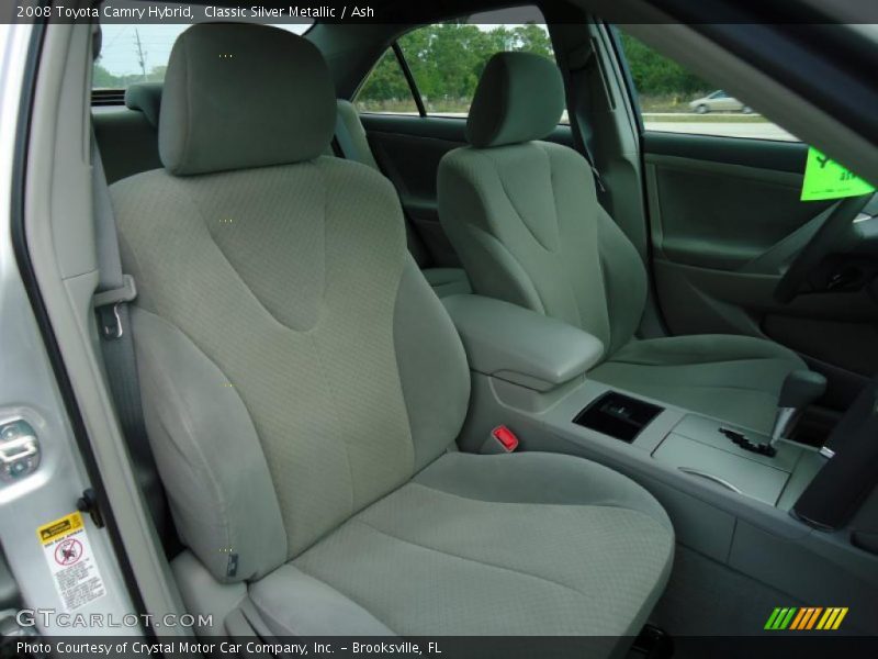 Classic Silver Metallic / Ash 2008 Toyota Camry Hybrid