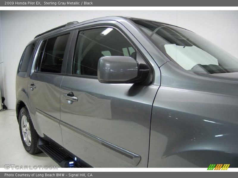 Sterling Gray Metallic / Black 2009 Honda Pilot EX
