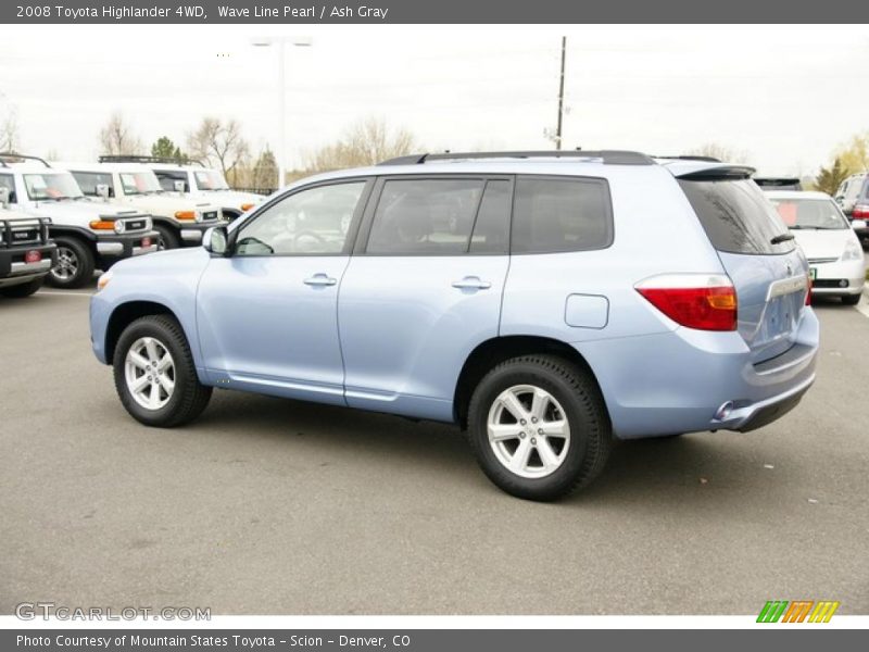 Wave Line Pearl / Ash Gray 2008 Toyota Highlander 4WD