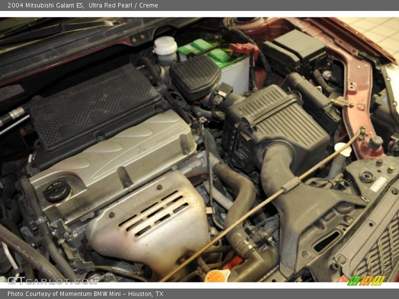 Ultra Red Pearl / Creme 2004 Mitsubishi Galant ES