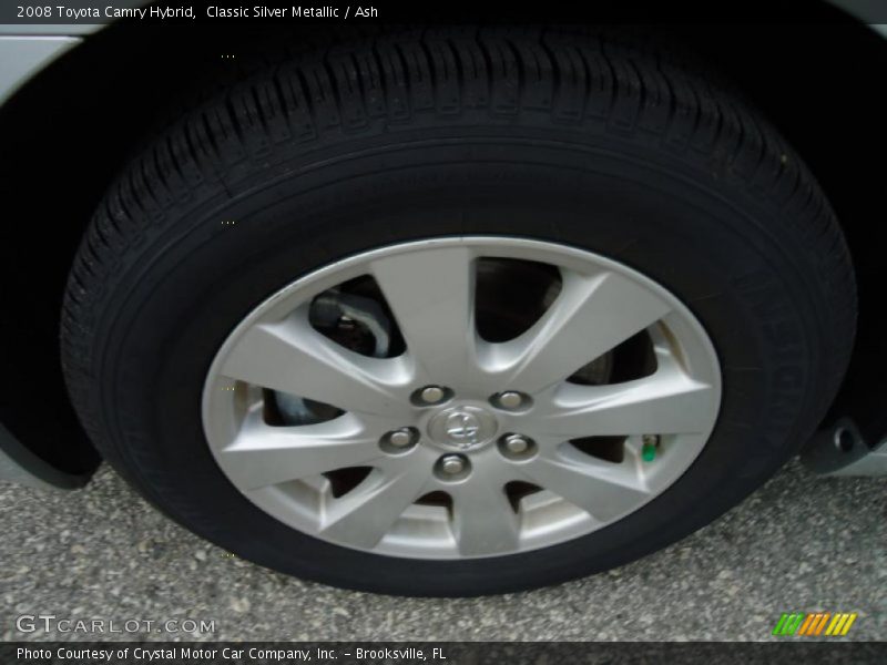 Classic Silver Metallic / Ash 2008 Toyota Camry Hybrid