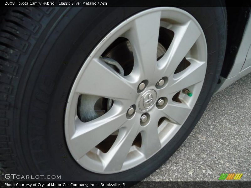 Classic Silver Metallic / Ash 2008 Toyota Camry Hybrid