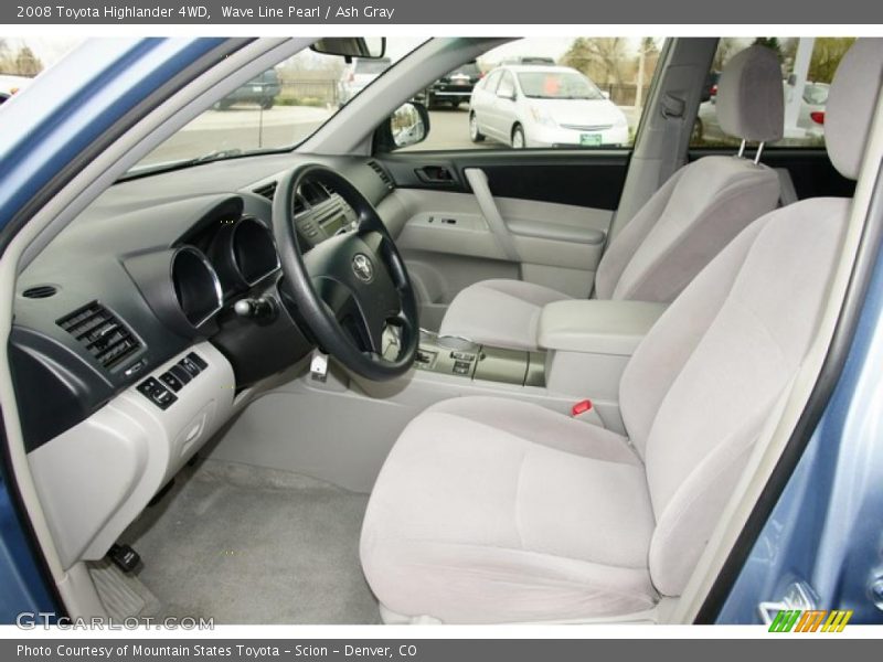 Wave Line Pearl / Ash Gray 2008 Toyota Highlander 4WD