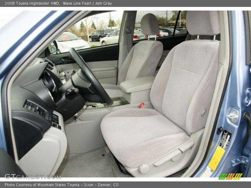 Wave Line Pearl / Ash Gray 2008 Toyota Highlander 4WD