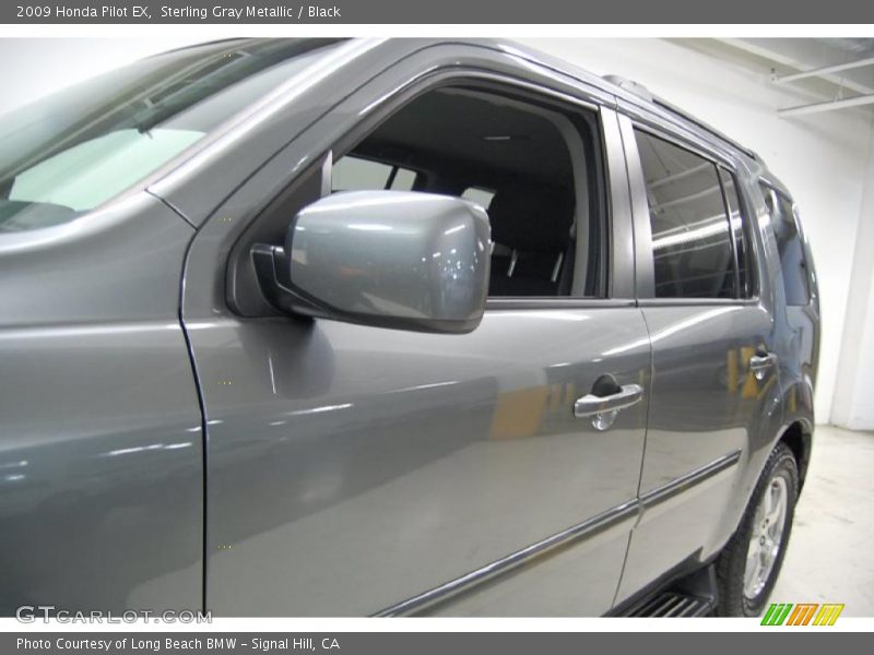 Sterling Gray Metallic / Black 2009 Honda Pilot EX