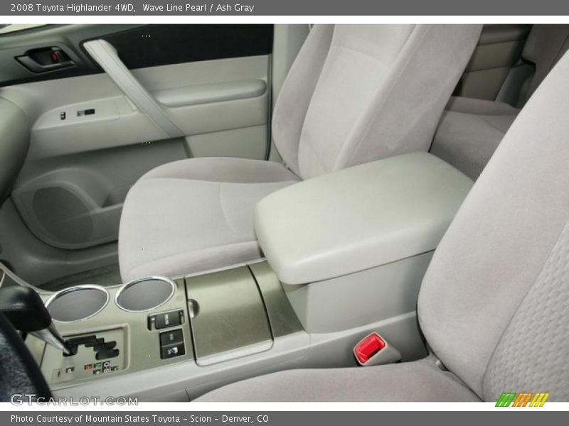 Wave Line Pearl / Ash Gray 2008 Toyota Highlander 4WD