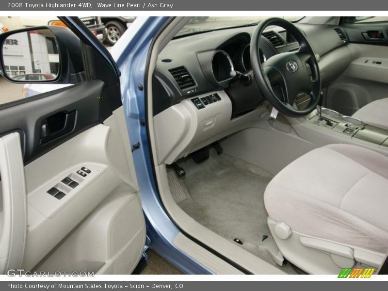 Wave Line Pearl / Ash Gray 2008 Toyota Highlander 4WD