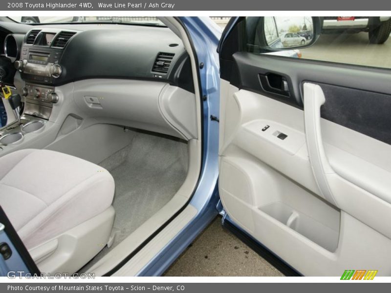 Wave Line Pearl / Ash Gray 2008 Toyota Highlander 4WD