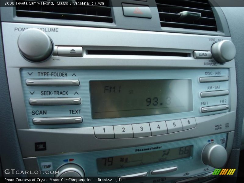 Classic Silver Metallic / Ash 2008 Toyota Camry Hybrid