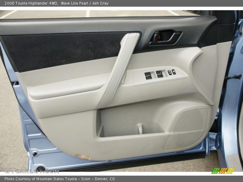 Wave Line Pearl / Ash Gray 2008 Toyota Highlander 4WD