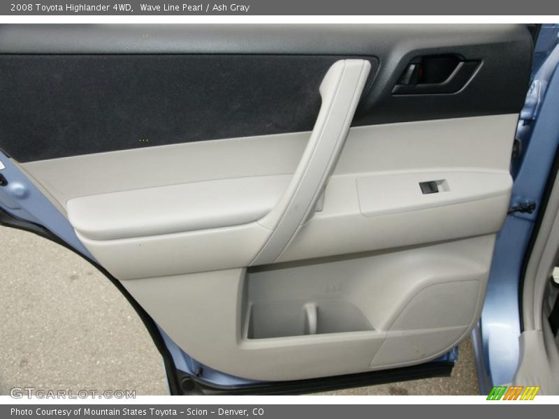 Wave Line Pearl / Ash Gray 2008 Toyota Highlander 4WD