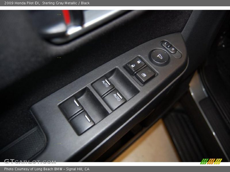 Sterling Gray Metallic / Black 2009 Honda Pilot EX