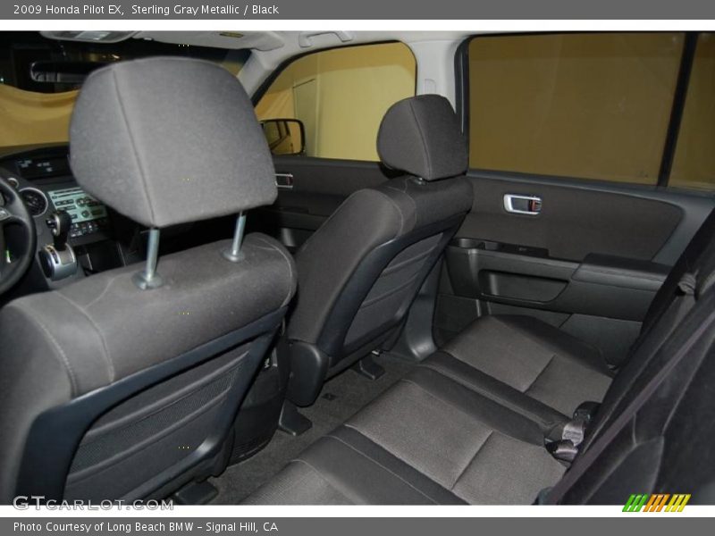Sterling Gray Metallic / Black 2009 Honda Pilot EX