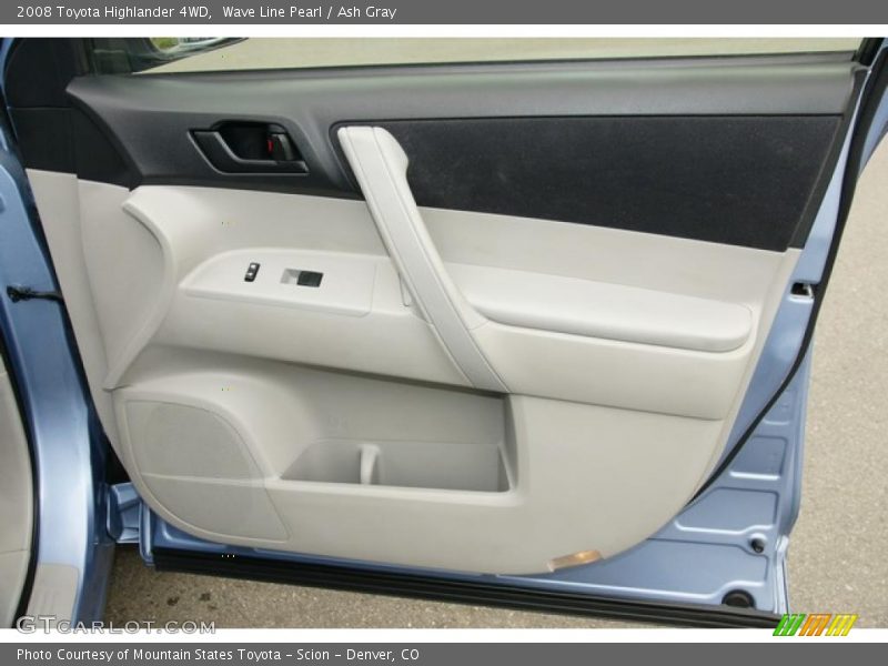 Wave Line Pearl / Ash Gray 2008 Toyota Highlander 4WD