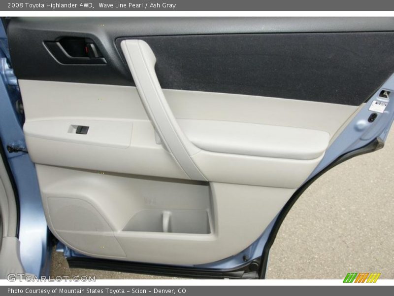 Wave Line Pearl / Ash Gray 2008 Toyota Highlander 4WD