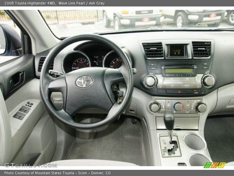 Wave Line Pearl / Ash Gray 2008 Toyota Highlander 4WD