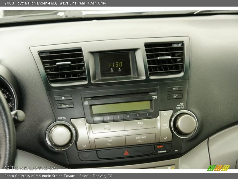 Wave Line Pearl / Ash Gray 2008 Toyota Highlander 4WD