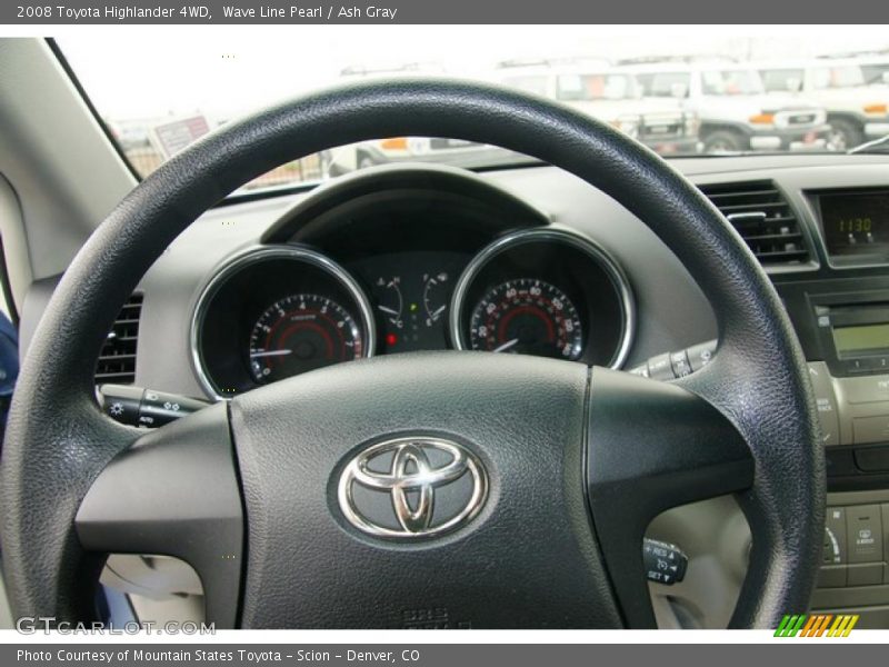 Wave Line Pearl / Ash Gray 2008 Toyota Highlander 4WD
