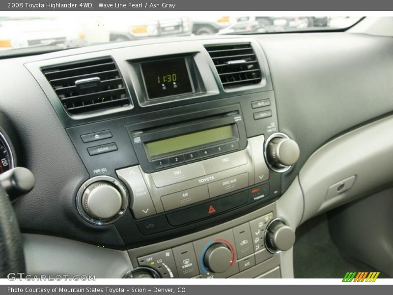 Wave Line Pearl / Ash Gray 2008 Toyota Highlander 4WD