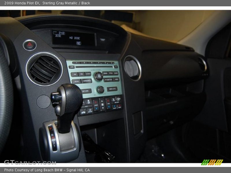 Sterling Gray Metallic / Black 2009 Honda Pilot EX