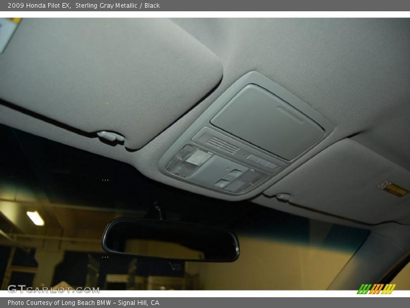 Sterling Gray Metallic / Black 2009 Honda Pilot EX