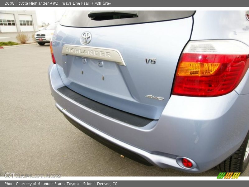Wave Line Pearl / Ash Gray 2008 Toyota Highlander 4WD