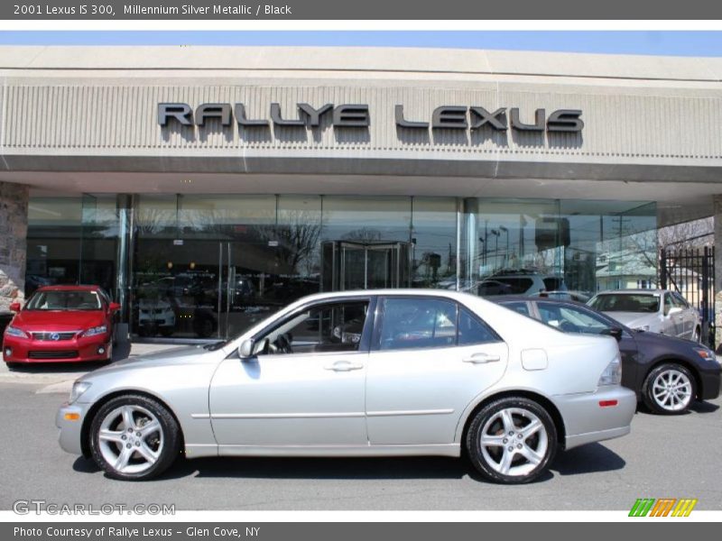 Millennium Silver Metallic / Black 2001 Lexus IS 300